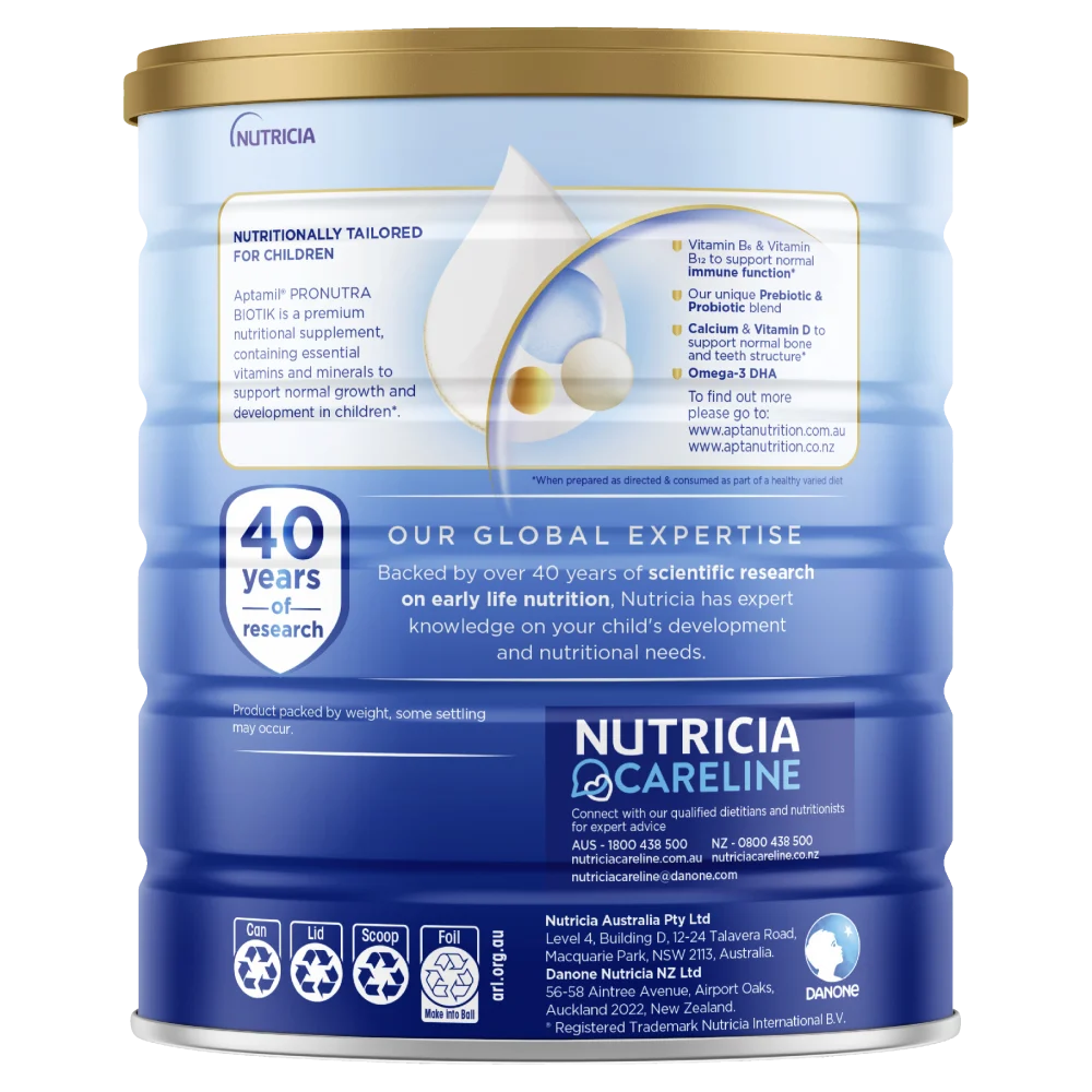 Aptamil Gold+ Pronutra Biotik Stage 4 900g - Image 2