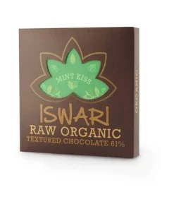 Iswari Raw chocolate Mint Kiss BIO RAW 75, Iswari Chocolat Cru Menthe Baiser BIO RAW 75, Iswari