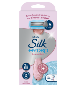 Hydro Silk Deluxe Care Metal Handle Razor Kit