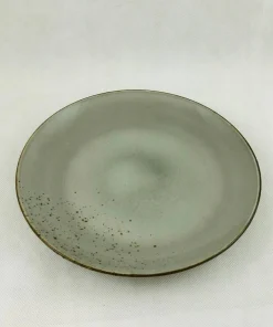 SIAKI PLATE 21CM TILES DESSERT GRAY GLAZE
