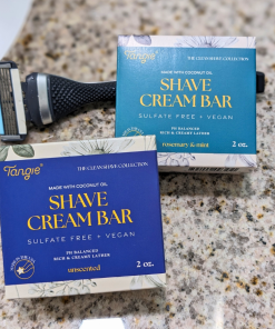 Zero Waste Shaving Cream Bars by Tangie